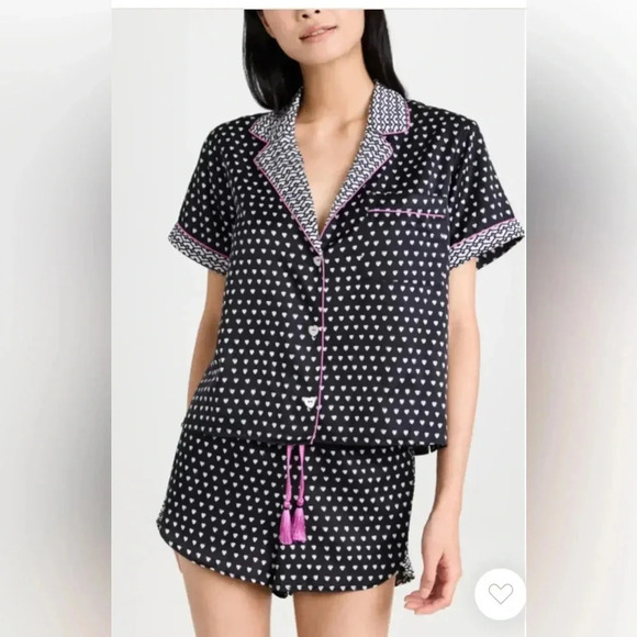 NWT Lele Sadoughi x Roller Rabbit PJ Set - Picture 1 of 8